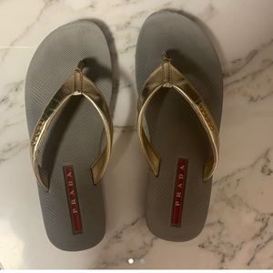 Prada Flip Flops